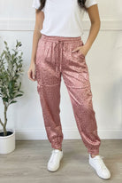 Blush on the Run Joggers - Charming Charlie