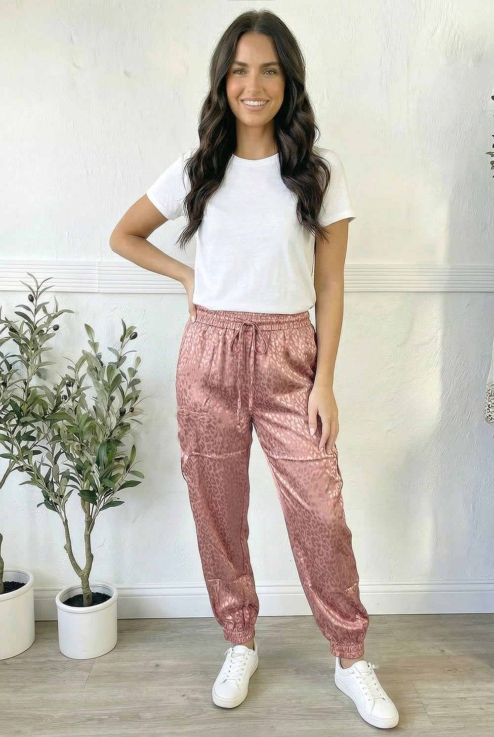 Blush on the Run Joggers - Charming Charlie