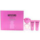 MOSCHINO TOY 2 BUBBLE GUM-3 PIECE SET- 1.7 OZ EDT, 1.7 OZ PERFUMED BATH & SHOWER GEL, 1.7 OZ PERFUMED BODY LOTION - Charming Charlie