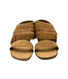 Fringe Star Sandal in Tan - Charming Charlie