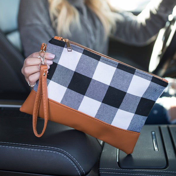 Buffalo plaid handbag hotsell