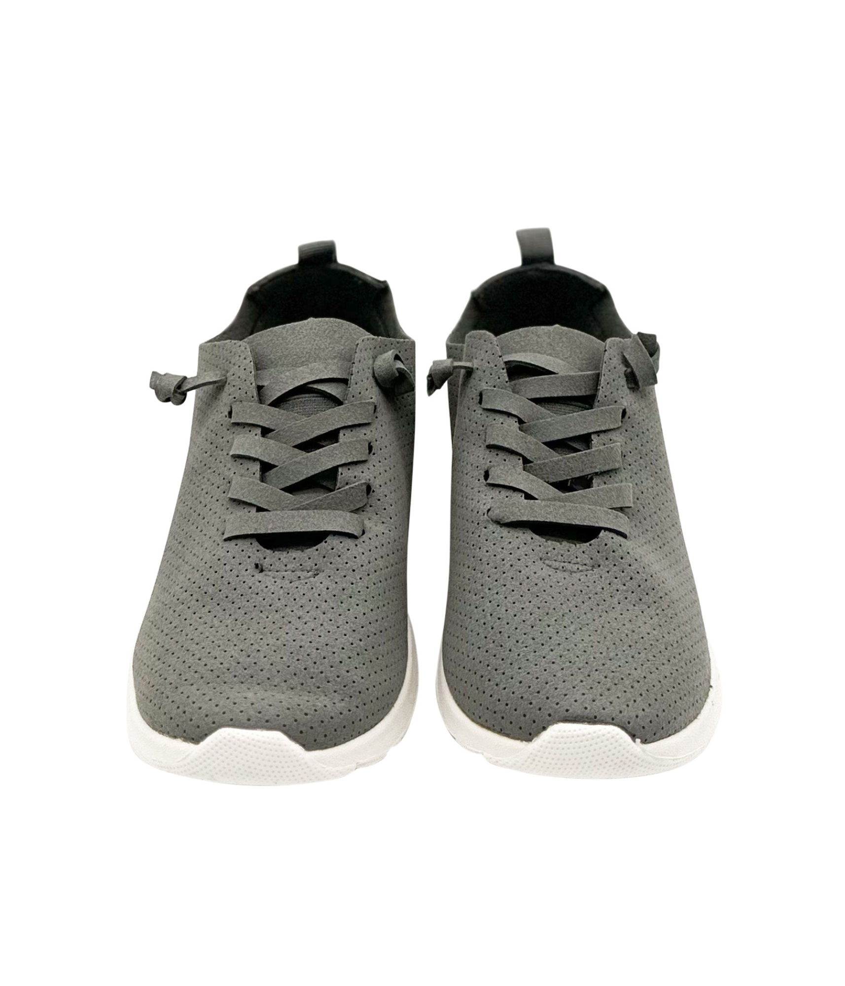 Mayo Sneaker in Grey - Charming Charlie