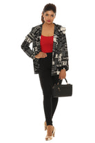 Newsprint Blazer - Shoreline Wear, Inc.