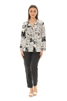 Newsprint Blazer - Shoreline Wear, Inc.