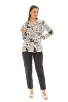 Newsprint Blazer - Shoreline Wear, Inc.