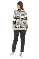 Newsprint Blazer - Shoreline Wear, Inc.