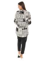 Newsprint Button-up Shirt - Shoreline Wear, Inc.