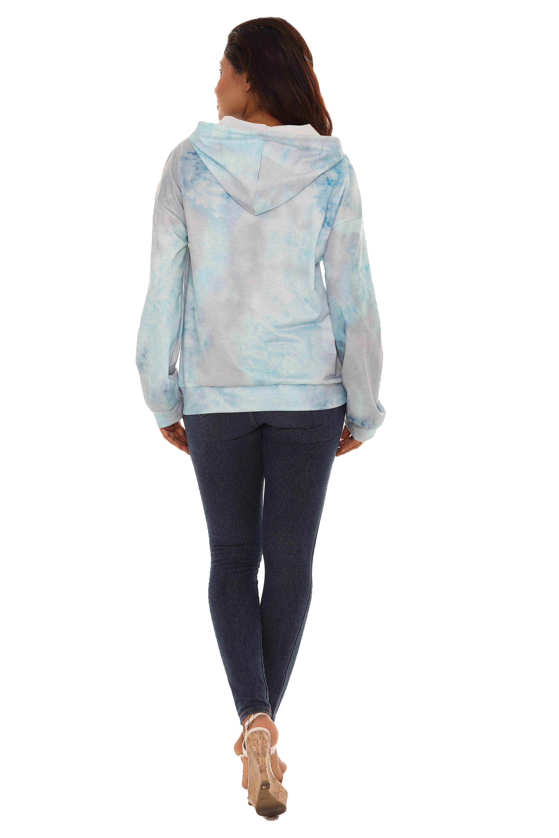 Tie-Dye Kangaroo-Pocket Hoodie - Shoreline Wear, Inc.