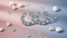 Ice Queen Sparkle Hoops Earrings - Charming Charlie