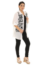 Embroidered Button-up Shirt - Shoreline Wear, Inc.