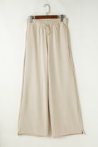 Drawstring Wide Leg Pants - Charming Charlie