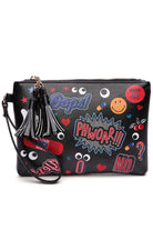 Cartoon Small Wallet with Wrist Strap - Charming Charlie