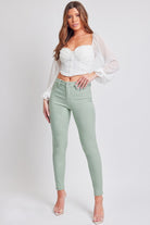 YMI Jeanswear Hyperstretch Mid-Rise Skinny Jeans - Charming Charlie