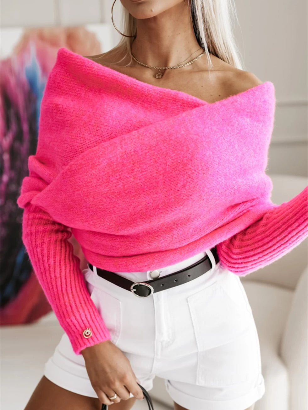 Charm Knit Top main image 1