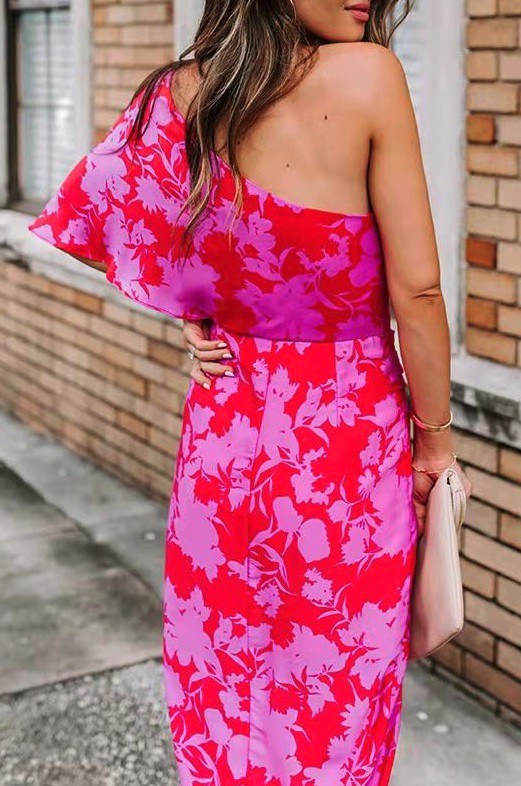 red dress cocktail party Simple Red Satin A-line Homecoming Dress, Cheap Short Party Dresses for  Girls, MH305