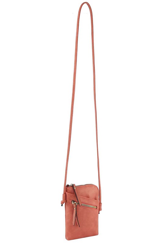 Calin Collection Pink Vegan 3 shops in 1 Crossbody