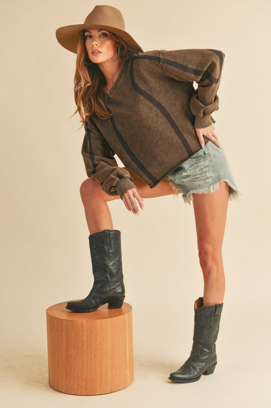 Jaclyn Sweatshirt - Charming Charlie