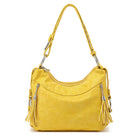 Purses Hobo Bags For Women Washed Vegan Leather Shoulder Bag Ladies Crossbody Bag For Women - Charming Charlie