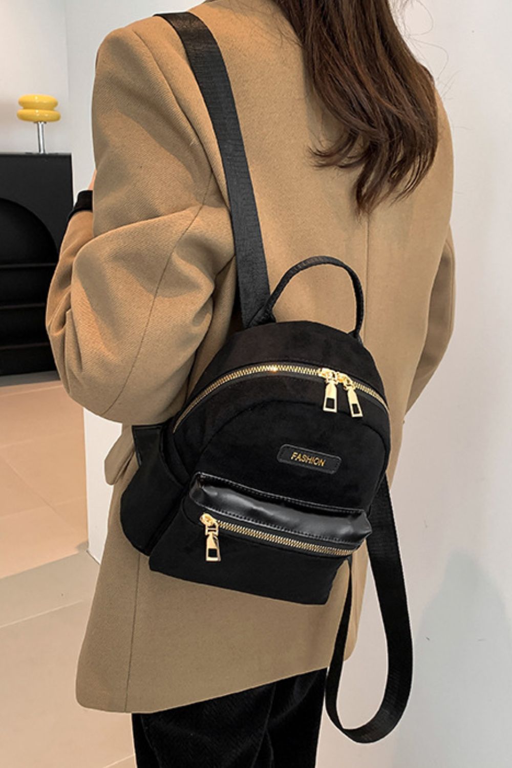 Suede Adjustable Strap Backpack Bag – Charming Charlie Suede Adjustable Strap Backpack Bag – Charming Charlie