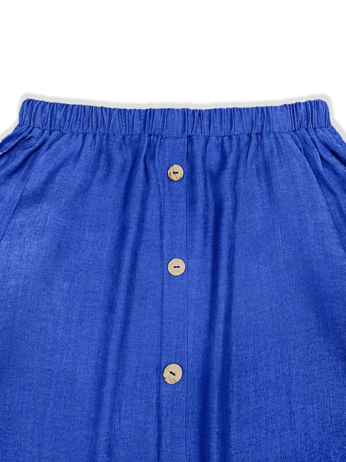 Off-Shoulder Casual Mini Dress Royal Blue / XL
