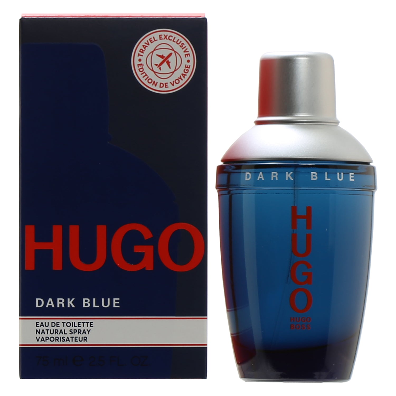 HUGO DARK BLUE MEN BY HUGO BOSS EDT SPRAY - Charming Charlie