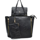 3 in 1 Side Zipper Women’s Tote Handbag set - Tote Bag