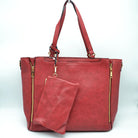 3 in 1 Side Zipper Women’s Tote Handbag set - Tote Bag