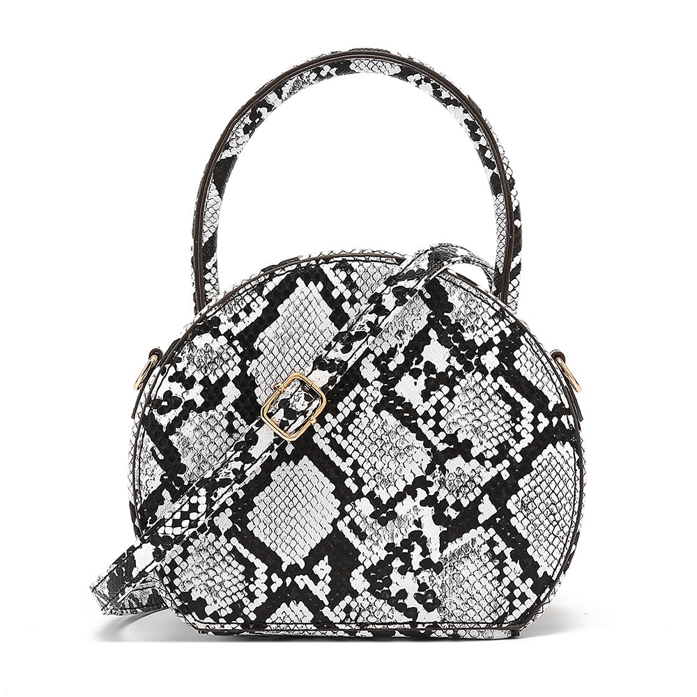 Snake Skin Print Crossbody - Charming Charlie