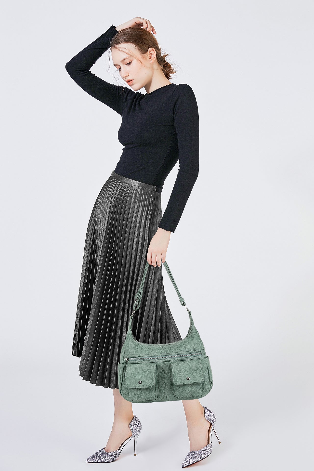Outer Pocket Hobo - Charming Charlie
