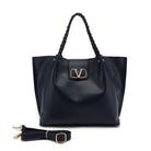 Tami V Satchel with Braided Handle - Charming Charlie