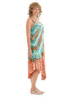 Tie Dye Sleeveless Midi Dress - Shoreline Wear, Inc.