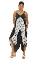 Tie-Dye Wide Leg Harem Jumpsuit - Shoreline Wear, Inc.