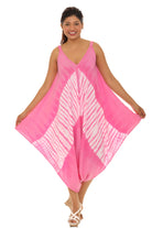 Tie-Dye Wide Leg Harem Jumpsuit - Shoreline Wear, Inc.