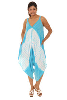 Tie-Dye Wide Leg Harem Jumpsuit - Shoreline Wear, Inc.