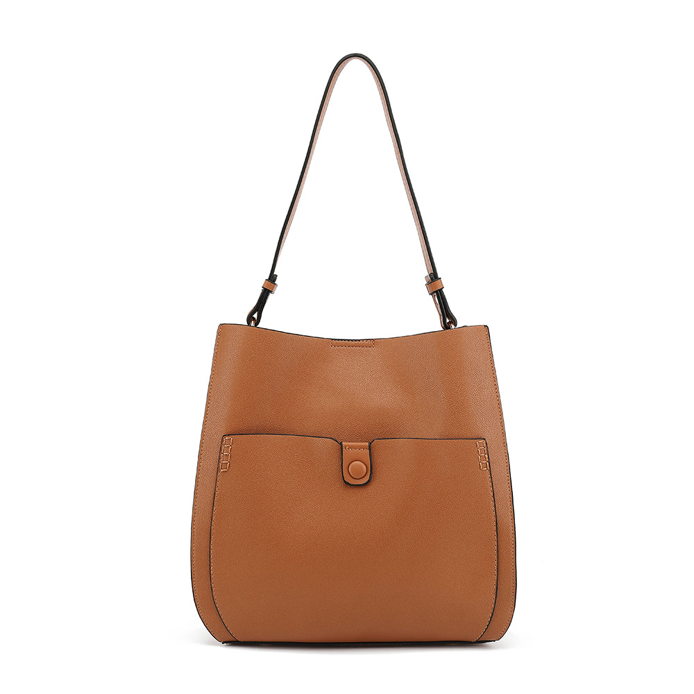 Shoulder Bag with Front Pocket - Charming Charlie