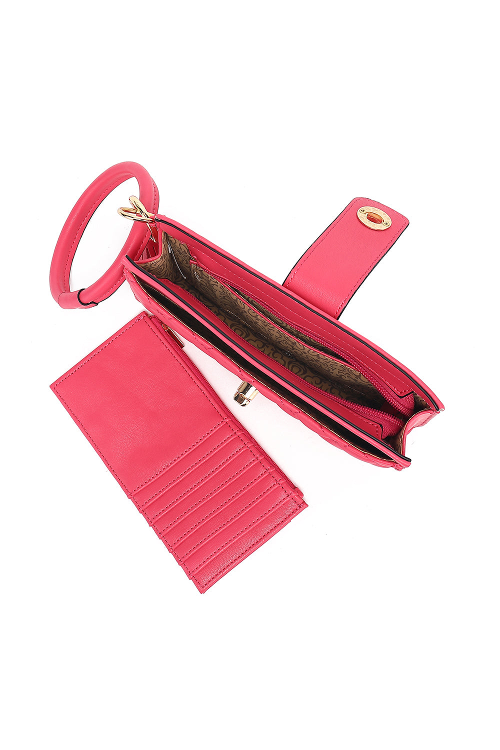 3 In 1 Bangle Set with Gusset Wallet - Charming Charlie