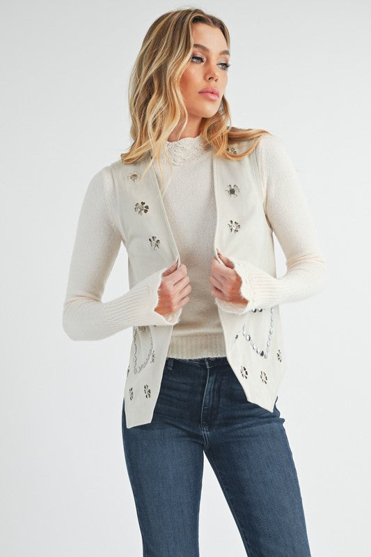 Western Love Vest - Charming Charlie
