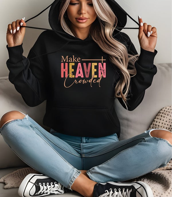 Colorful Make Heaven Crowded Graphic Hoodie