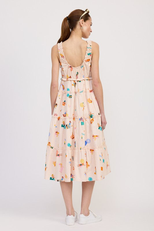 maxi babydoll dress BABYDOLL POPLIN MAXI DRESS – Charming Charlie
