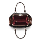 Patent Leather Frame Satchel - Charming Charlie