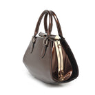 Patent Leather Frame Satchel - Charming Charlie