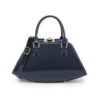 Patent Leather Frame Satchel - Charming Charlie