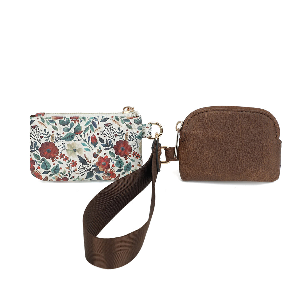 Dual Pouch Wristlet - Charming Charlie