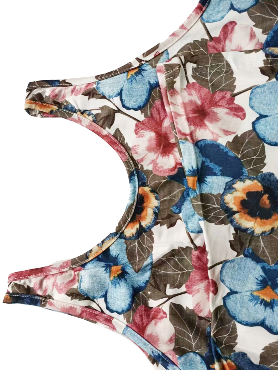 Printed Scoop Neck Wide Strap Tank - Charming Charlie