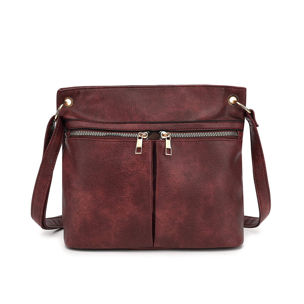 Front Pockets Hobo Crossbody - Charming Charlie