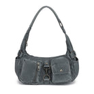 Distressed Washed E/W Hobo - Charming Charlie