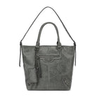 Removable Strap Crossbody Hobo with Front Zip Pocket - Charming Charlie