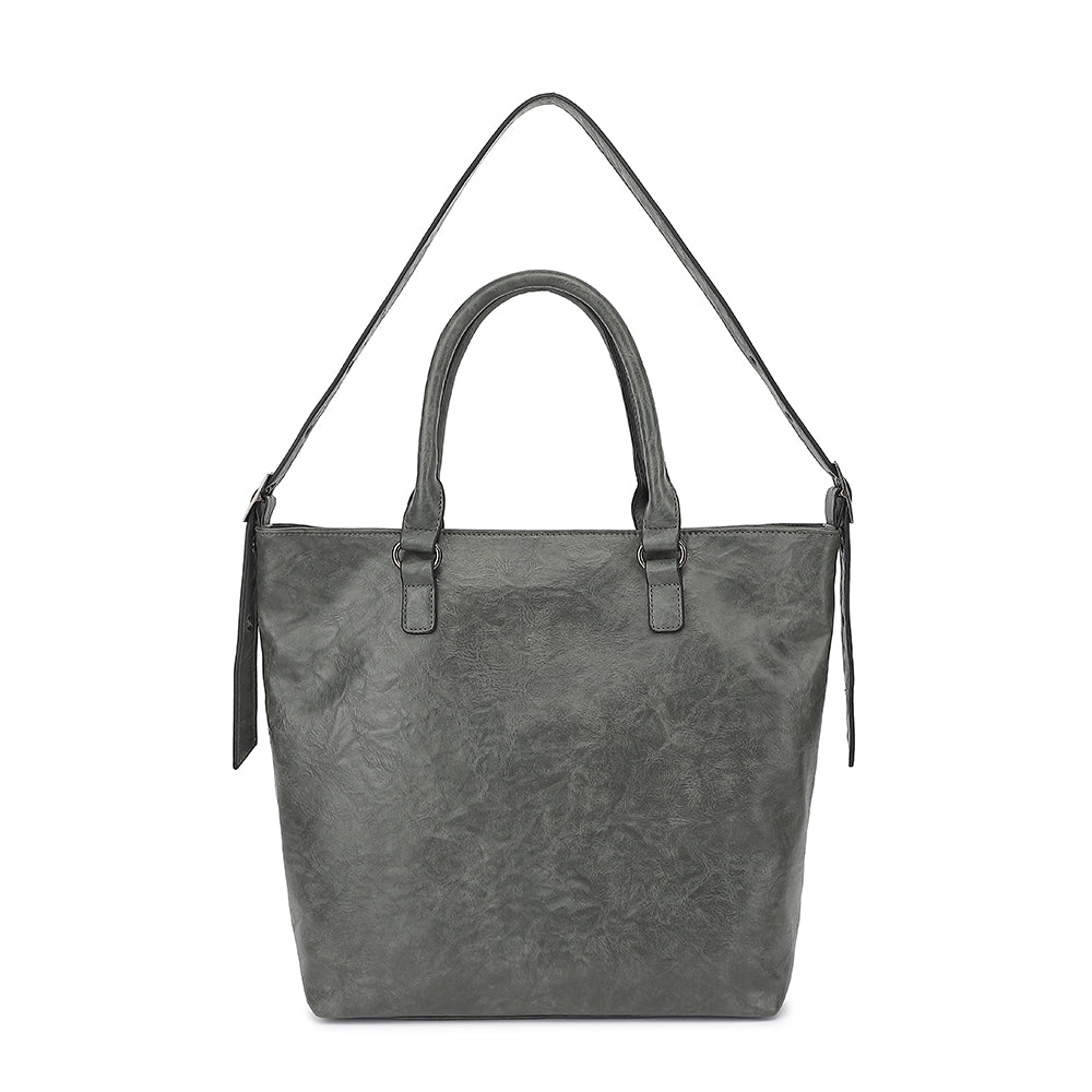 Removable Strap Crossbody Hobo with Front Zip Pocket - Charming Charlie