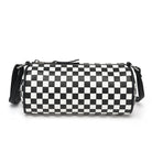Black White Checkered Speedy - Charming Charlie