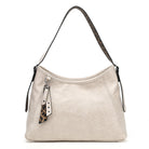 Hobo with Stitching Detail and Leopard Trim - Charming Charlie